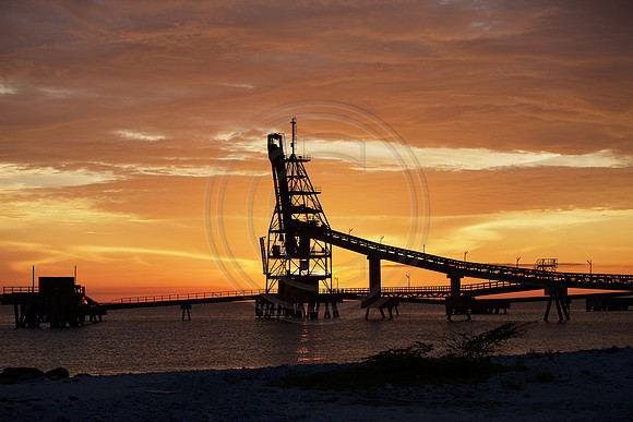 Salt Pier at sunset