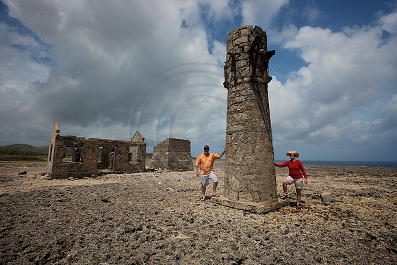Old lighthouse ruins