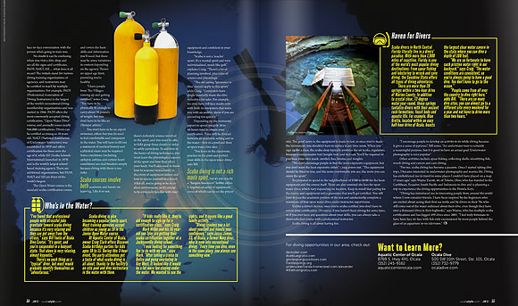 My image in the Upper right page